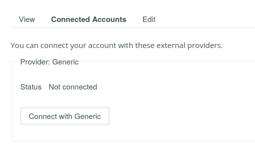 connect account